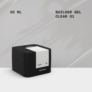 BIBLIOTEKA Builder gelis Nr. 01 Clear - skaidrus