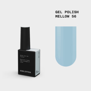 BIBLIOTEKA Gelinis lakas Nr. 56 Mellow - žydras 10ml