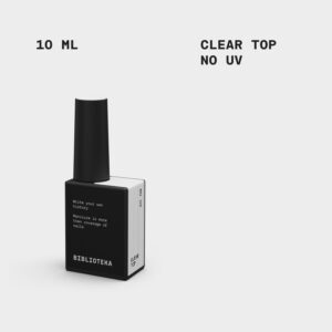 BIBLIOTEKA skaidrus topas - Clear Top No UV