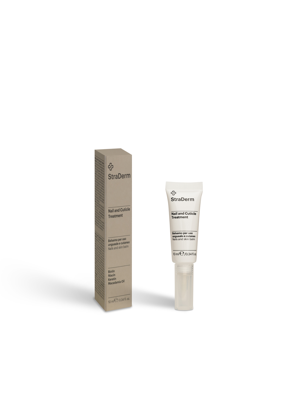 STRADERM Nail and Cuticle Treatment - atkuriamasis gelis 10ml - Image 3