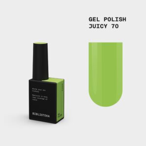 BIBLIOTEKA Gelinis lakas Nr. 70 Juicy - ryškus žalias 10ml