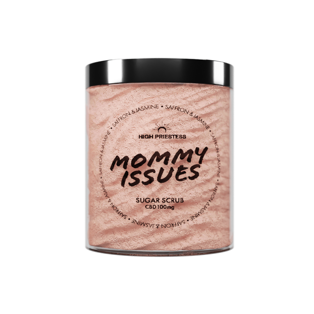 HIGH PRIESTESS Mommy Issues - cukraus šveitiklis šafrano ir jazminų aromato